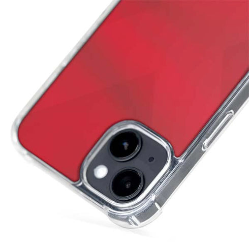 Denmark Soccer Flag iPhone 14 Plus MagSafe Case